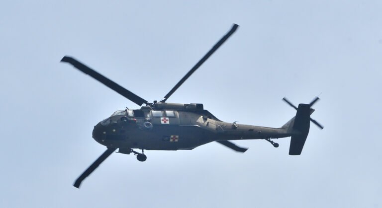 A US Army Black Hawk passes over Fairhope MAY 5th 2026