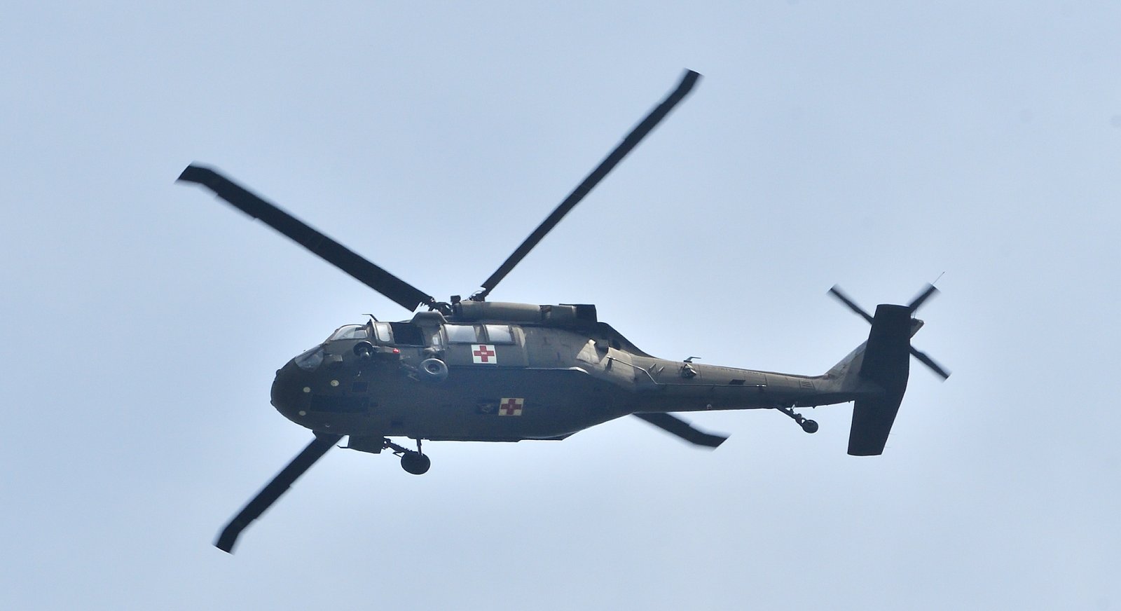 A US Army Black Hawk passes over Fairhope MAY 5th 2026