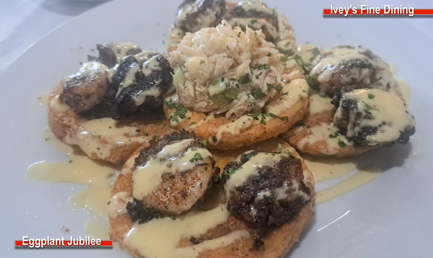 Eggplant Jubilee at Ivey's in Robertsdale AL