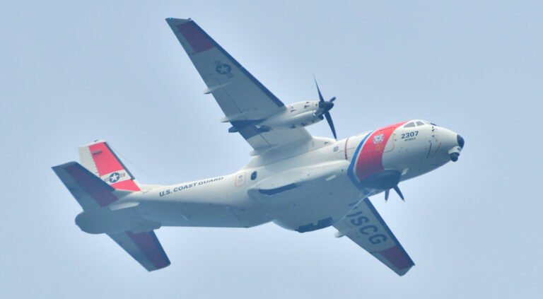 Ocean Sentry in the air over the eastern shore of Mobile Bay AUG 9th 2026