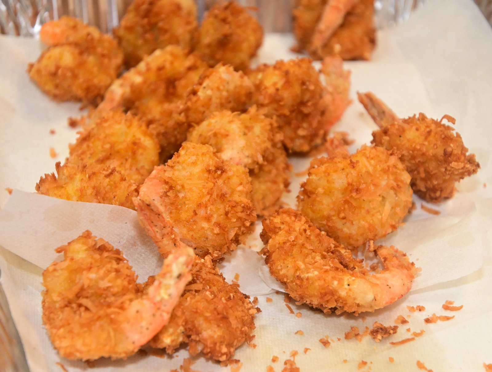 Coconut shrimp at Fairhope Elks Lodge 1879
